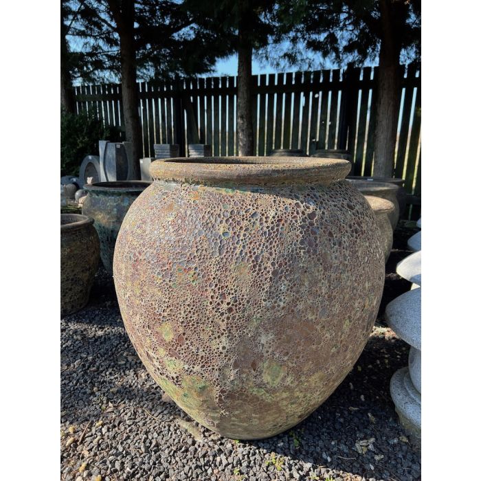 Atlantic Lava Stentøjs Krukke Model Cavle Green