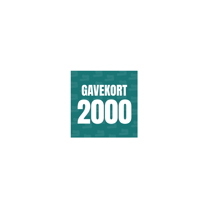 Gavekort Kr. 2000.00