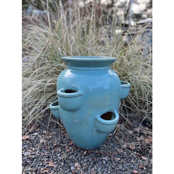 Jordbær-Krukke-Falling-Green-H.60