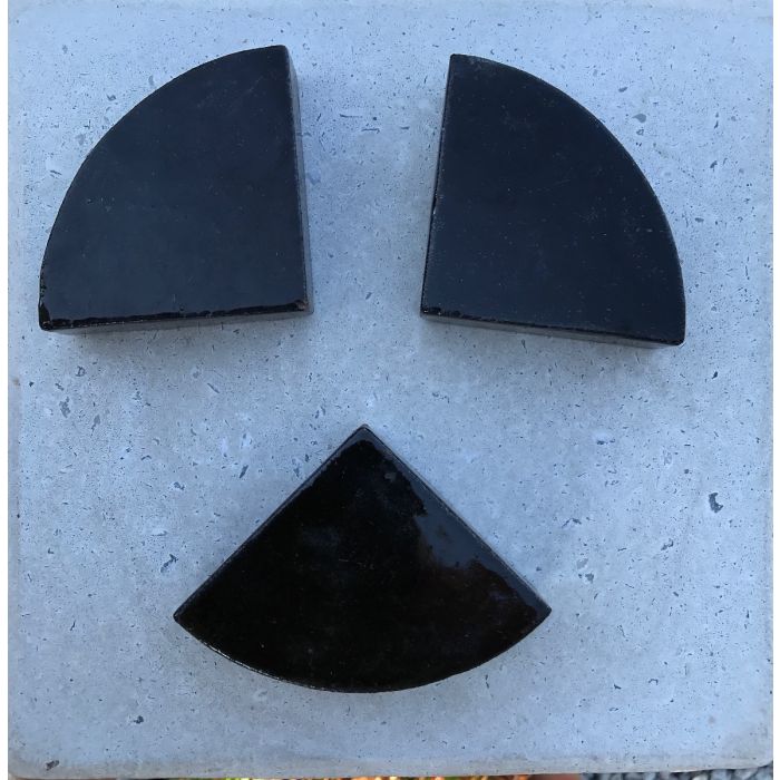 Krukkefødder Blanksort Flad Model