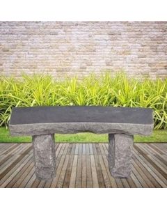 Granit Bænk Buet 100cm