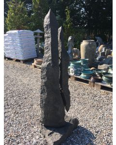 Granit Søjle Dobbelt Sort