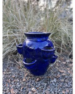 Jordb&aelig;r-Krukke-Bl&aring;-H.40