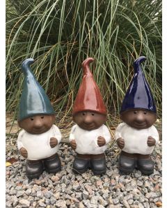 Nisse - Gnom Stående Med Grøn Hue