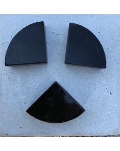 Krukkefødder Blanksort Flad Model