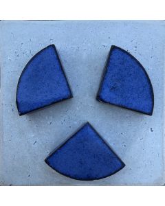 Krukkefod Falling Blue Flad Model