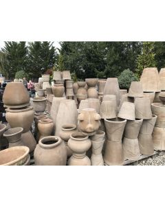 Terracotta-havekrukker