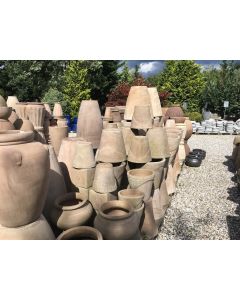 Terracotta-havekrukker