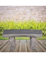 Granit Bænk Buet 100cm