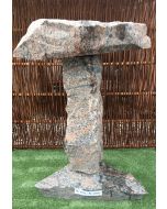 Granit fuglebad på granit sokkel 19013