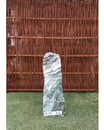 Granit søjle i grøn granit uden sokkel