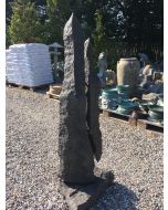 Granit Søjle Dobbelt Sort
