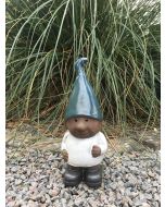 Nisse - Gnom Stående Med Grøn Hue