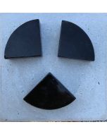 Krukkefødder Blanksort Flad Model